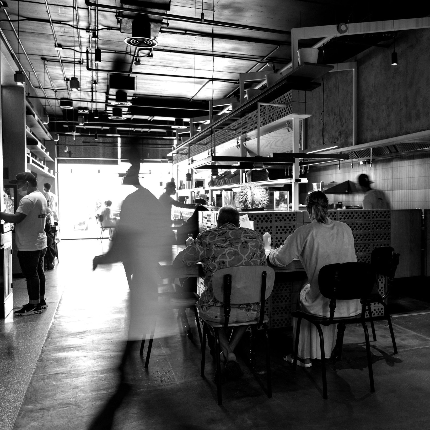 Interior of a Pillars restaurant